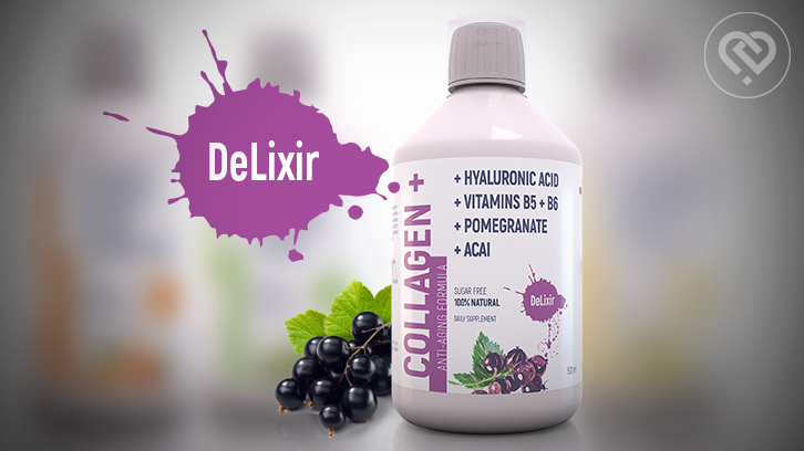 DeLixir Collagen+. Elixir for your youth from the inside!